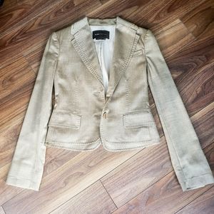BCBGMAXAZRIA Tan Blazer